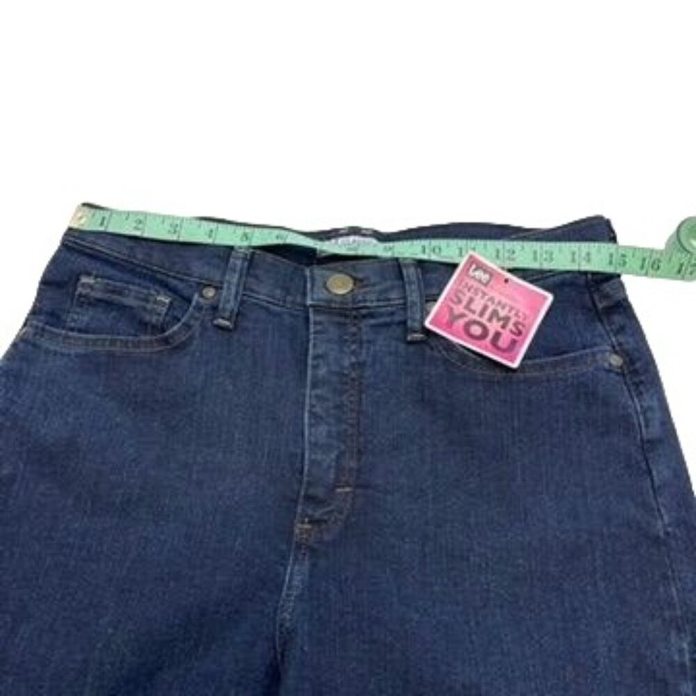 Lee Fitinnovations Instantly Slims You Women Blue Denim Classic Fit Bootcut 10 - Picture 6 of 13